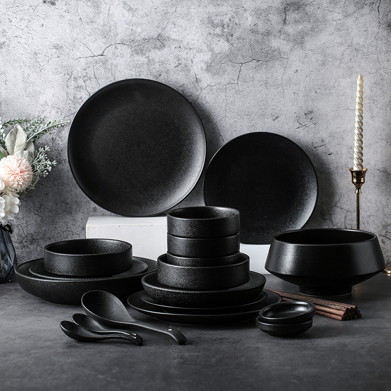 Elevate Your Style with Elegant Frosted Black Glaze
