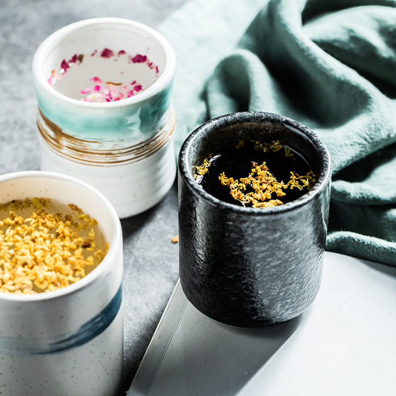 JAPANESE STYLE RESTAURANT  CERAMIC SHOT GLASS