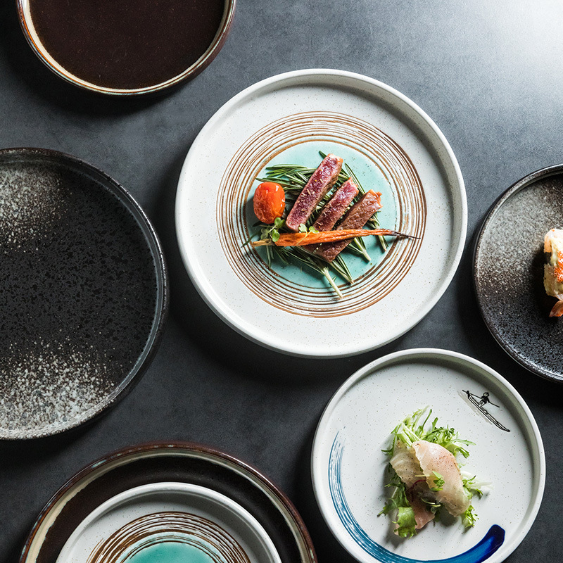 JAPANESE STYLE INPHI ROUND PLATE