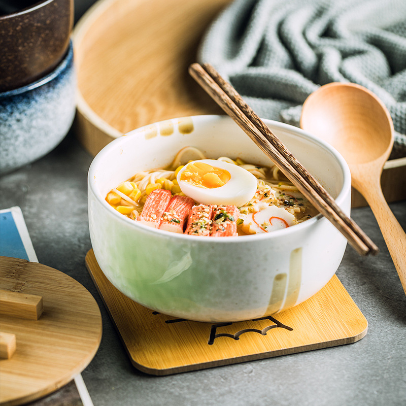 RESTAURANT CERAMIC BOWL JAPANESE STYLE STRAIGHT BOWL